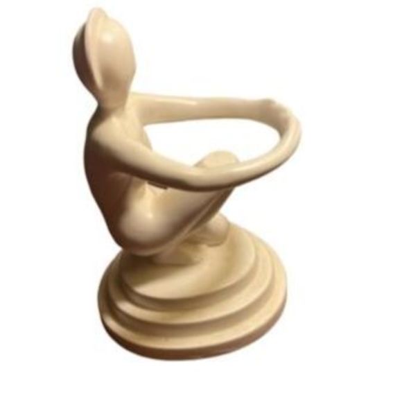 Japanese Sculpture Vintage Pelzman Designs Vandor 1993 Made In Japan Decor 8” - Picture 2 of 4